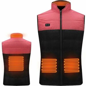 TRIMEC Gilet Chauffant, Gilet Femme de Chargement Léger pour Corps Chaud,Gilet Thermique Electrique Lavable Veste Chaude avec Insert usb pour Ski en Hiver TRIMEC Gilet Chauffant, Gilet Femme de Chargement Léger pour Corps Chaud,Gilet Thermique Electrique Lavable Veste Chaude avec Insert usb pour Ski en Hiver