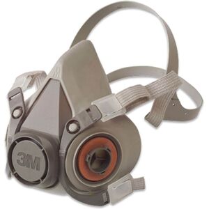 3M - 6100S Small Reusable Half Face Mask 6000 Series, Low Maintenance 3M - 6100S Small Reusable Half Face Mask 6000 Series, Low Maintenance