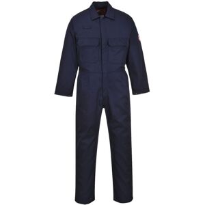 Portwest - BIZ1 Bizweld Flame Resistant Coverall/Boiler Suit Navy (3XL) Regular Le Portwest - BIZ1 Bizweld Flame Resistant Coverall/Boiler Suit Navy (3XL) Regular Le