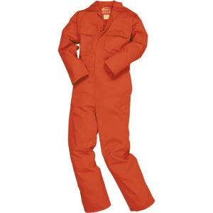 Portwest - BIZ1 Bizweld Flame Resistant Coverall/Boiler Suit Orange (2XL) Regular Portwest - BIZ1 Bizweld Flame Resistant Coverall/Boiler Suit Orange (2XL) Regular