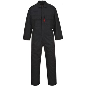 Portwest BIZ1 Bizweld Flame Resistant Coverall/Boiler Suit Black (2XL) Regular L Portwest BIZ1 Bizweld Flame Resistant Coverall/Boiler Suit Black (2XL) Regular L