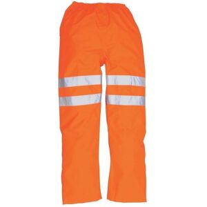 Portwest - RT31 Orange Hi-vis Rail Industry Rainwear Trouser (s) Portwest - RT31 Orange Hi-vis Rail Industry Rainwear Trouser (s)