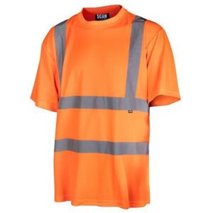 Scan - SFTE01 Hi-Vis T-Shirt Orange - xxl (50in) scahvtsxxlo Scan - SFTE01 Hi-Vis T-Shirt Orange - xxl (50in) scahvtsxxlo