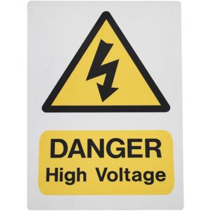 HVSA4 High Voltage Warning Sign 200 x 300mm - Sealey HVSA4 High Voltage Warning Sign 200 x 300mm - Sealey