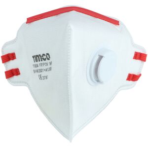 FFP3 Fold Flat Valved Masks - One Size - Timco FFP3 Fold Flat Valved Masks - One Size - Timco