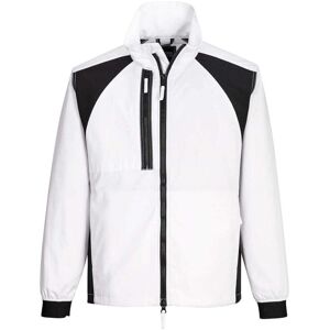 Portwest WX2 Eco Stretch Work Jacket, White, Small, Regular Portwest WX2 Eco Stretch Work Jacket, White, Small, Regular