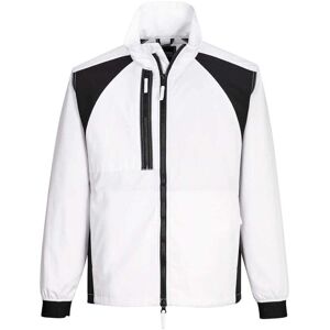Portwest WX2 Eco Stretch Work Jacket, White, XXXL, Regular Portwest WX2 Eco Stretch Work Jacket, White, XXXL, Regular