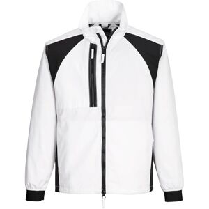 Portwest WX2 Eco Stretch Work Jacket, White, XL, Regular Portwest WX2 Eco Stretch Work Jacket, White, XL, Regular