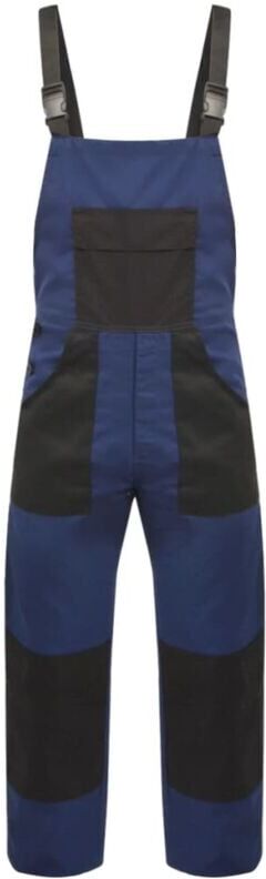 Men's Bib Overalls Size m Blue Vidaxl