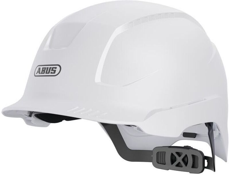 Abus - Mechanical 94806 scator-e Non-vented Safety Helmet White ABU94806