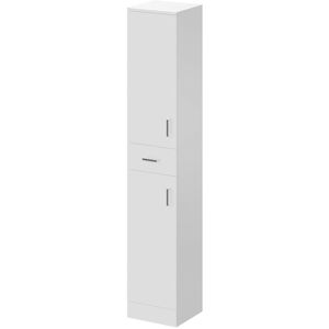 Gloss White 350mm x 330mm Tall Storage Unit - White - Alexander James