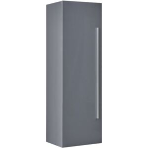 BELIANI Modern Wooden Wall-Mounted Cabinet Grey Bathroom Storage Mataro - Grey