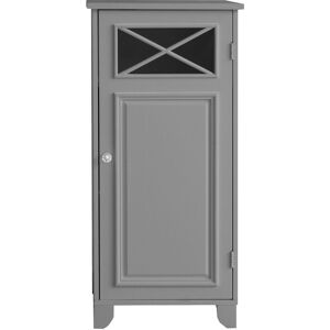 Teamson Home - Bathroom Dawson Floor Cabinet With One Door Grey EHF-6834G - Grey