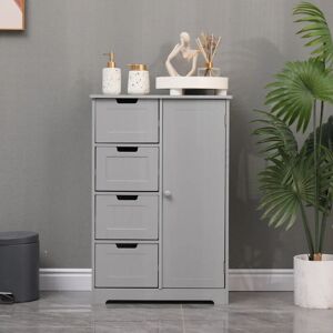 Furniture Hmd - Grey-56x30x83cm - Grey