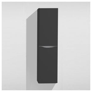 Synergy - Grey Matt 400mm Wall Hung Storage Unit - Maddox By Voda Design