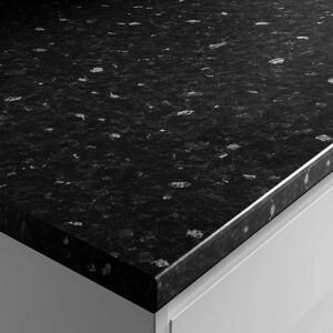 Wickes - Laminate Worktop - Black Slate Effect 600mm x 38mm x 3m