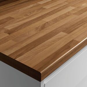 Wickes - Laminate Worktop - Blocked Oak Effect 600mm x 38mm x 3m