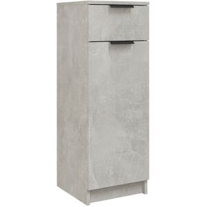 BERKFIELD HOME Mayfair Bathroom Cabinet Concrete Grey 32x34x90 cm Engineered Wood