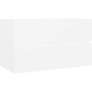 BERKFIELD HOME Mayfair Sink Cabinet White 80x38.5x45 cm Engineered Wood