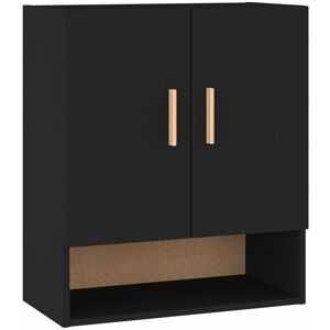 BERKFIELD HOME Mayfair Wall Cabinet Black 60x31x70 cm Engineered Wood