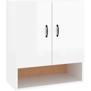 BERKFIELD HOME Mayfair Wall Cabinet High Gloss White 60x31x70 cm Engineered Wood