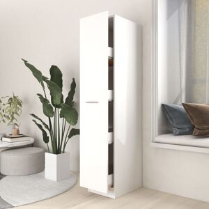 Apothecary Cabinet White 30x42.5x150 cm Engineered Wood - Royalton