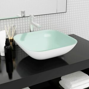 BERKFIELD HOME Royalton Basin Glass 42x42x14 cm White