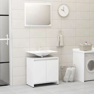 Royalton Bathroom Furniture Set White Engineered Wood