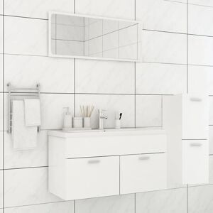 Royalton - Bathroom Furniture Set White Engineered Wood