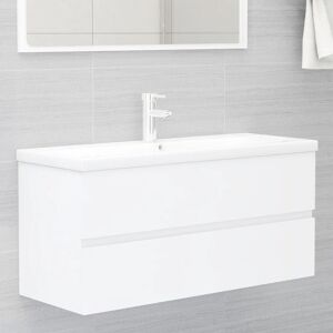Royalton Sink Cabinet White 100x38.5x45 cm Engineered Wood