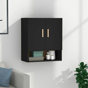 Wall Cabinet Black 60x31x70 cm Engineered Wood - Royalton