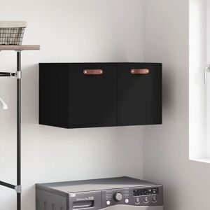 Wall Cabinet Black 60x36.5x35 cm Engineered Wood - Royalton