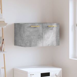 Wall Cabinet Concrete Grey 60x36.5x35 cm Engineered Wood - Royalton