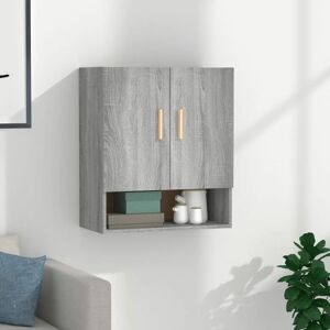 Wall Cabinet Grey Sonoma 60x31x70 cm Engineered Wood - Royalton