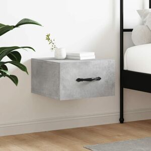 Wall-mounted Bedside Cabinet Concrete Grey 35x35x20 cm - Royalton