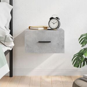 Wall-mounted Bedside Cabinet Concrete Grey 35x35x20 cm - Royalton