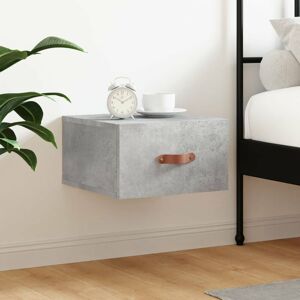 Wall-mounted Bedside Cabinet Concrete Grey 35x35x20 cm - Royalton