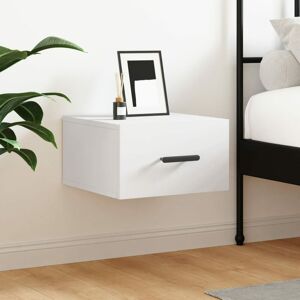 Wall-mounted Bedside Cabinet White 35x35x20 cm - Royalton