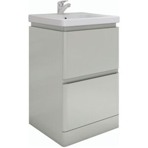 Rak Ceramics - rak Resort 550mm Matt Grey Floor Standing Vanity Unit - RAKRSTFSU55603