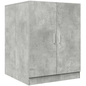 Washing Machine Cabinet Concrete Grey 70.5x71.5x91.5 cm Vidaxl