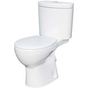 Nes Home - Ambon 1700mm Bath, Close Coupled Toilet & 500 mm 2 Drawer Vanity Basin Cabinet Nes Home - Ambon 1700mm Bath, Close Coupled Toilet & 500 mm 2 Drawer Vanity Basin Cabinet