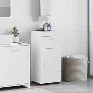 Bathroom Cabinet with Door High gloss white 37 x 31.5 x 82 cm Vidaxl Bathroom Cabinet with Door High gloss white 37 x 31.5 x 82 cm Vidaxl