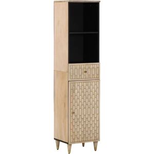 Bathroom Cabinet 38x33x160 cm Solid Wood Mango Vidaxl Bathroom Cabinet 38x33x160 cm Solid Wood Mango Vidaxl