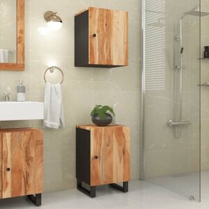 Bathroom Cabinet 38x33x58 cm Solid Wood Acacia Vidaxl Bathroom Cabinet 38x33x58 cm Solid Wood Acacia Vidaxl