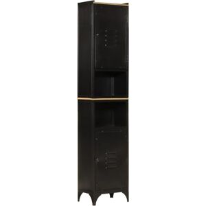 Bathroom Cabinet 40x27x180 cm Iron and Solid Wood Mango Vidaxl Bathroom Cabinet 40x27x180 cm Iron and Solid Wood Mango Vidaxl