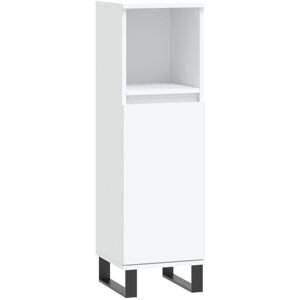 Bathroom Cabinet White 30x30x100 cm Engineered Wood Vidaxl Bathroom Cabinet White 30x30x100 cm Engineered Wood Vidaxl