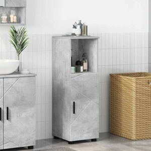 Bathroom Cabinet with Storage Concrete Grey 30 x 35 x 95 cm vidaXL Bathroom Cabinet with Storage Concrete Grey 30 x 35 x 95 cm vidaXL