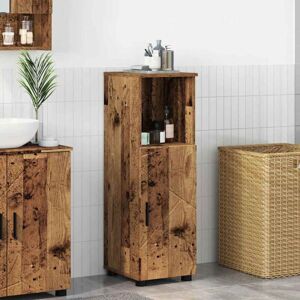Bathroom Cabinet Old wood 30 x 35 x 95 cm Engineered wood vidaXL Bathroom Cabinet Old wood 30 x 35 x 95 cm Engineered wood vidaXL