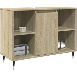 Vidaxl - Bathroom Cabinet Sonoma Oak 80x33x60 cm Engineered Wood Vidaxl - Bathroom Cabinet Sonoma Oak 80x33x60 cm Engineered Wood