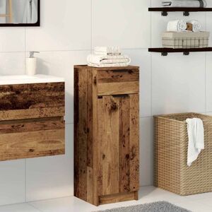 Bathroom Cabinet Old Wood 32x34x90 cm Engineered Wood Vidaxl Bathroom Cabinet Old Wood 32x34x90 cm Engineered Wood Vidaxl
